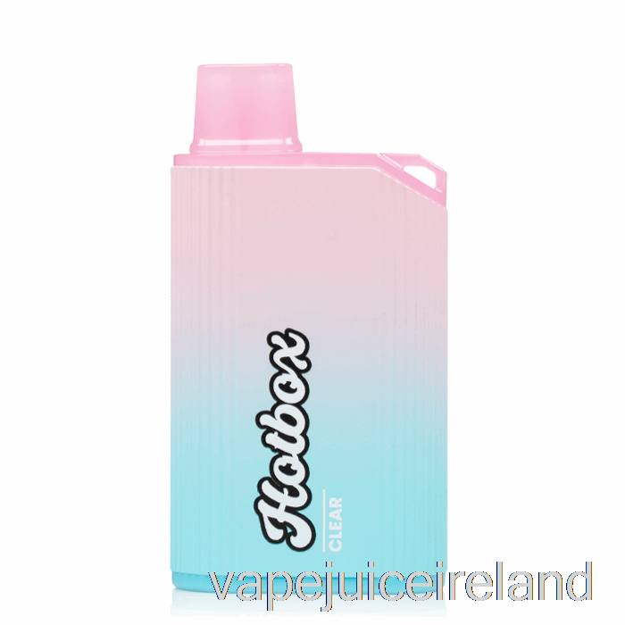 Vape Pod Kits Puff Brands Hotbox 7500 Disposable Clear